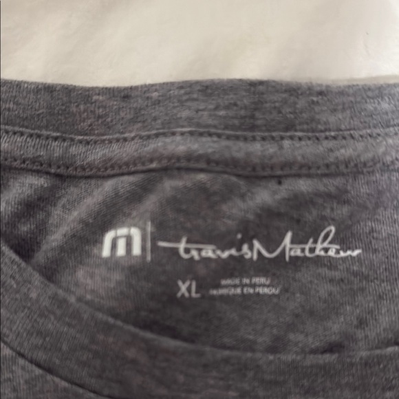 Travis Mathew Gray Short Sleeve Tee - Picture 2 of 6